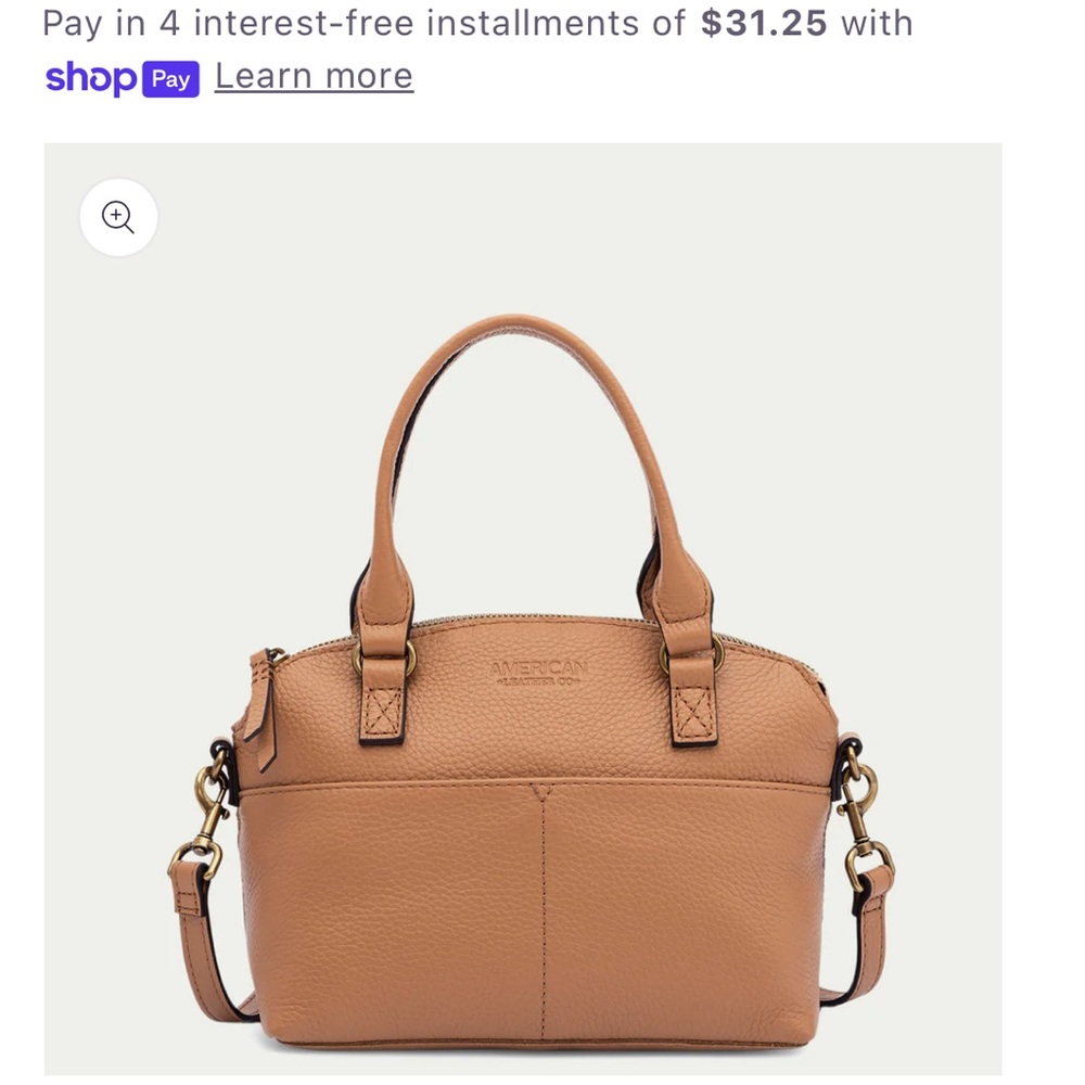 American Leather Co. Carrie Mini Dome Crossbody